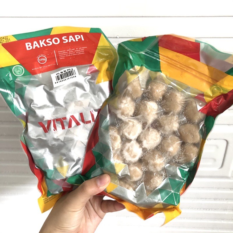 

Vitalia Bakso Sapi 270gr