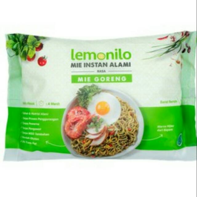 

Lemonilo mie instan alami rasa mie goreng