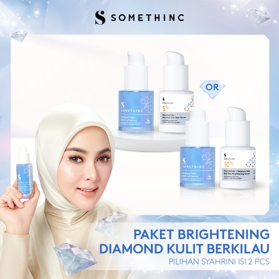 Bisa Cod - SOMETHINC Diamond Phyto Stem Cell Serum - Serum Diamond Berlian untuk Kulit Berkilau dan Cerah