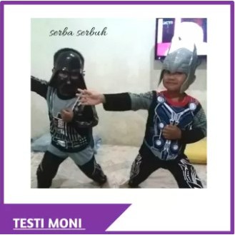 COD baju superhero anak baju karakter anak baju robot anak laki laki baju anak superhero KE259