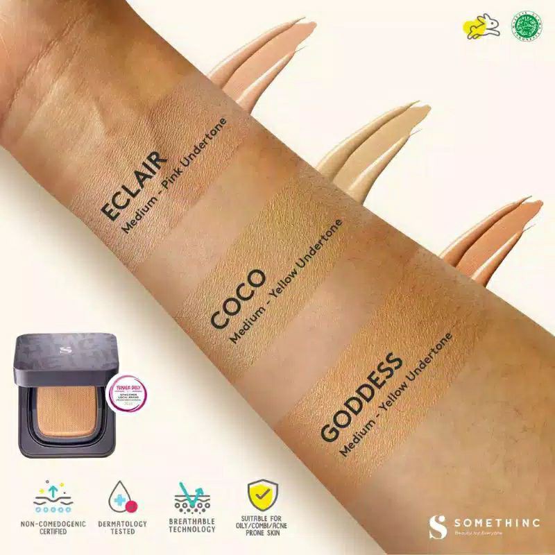 SOMETHINC Copy Paste Breathable Mesh CUSHION SPF33PA++