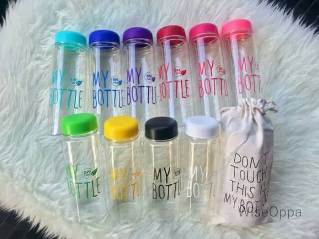 Botol minum My Bottle transparant