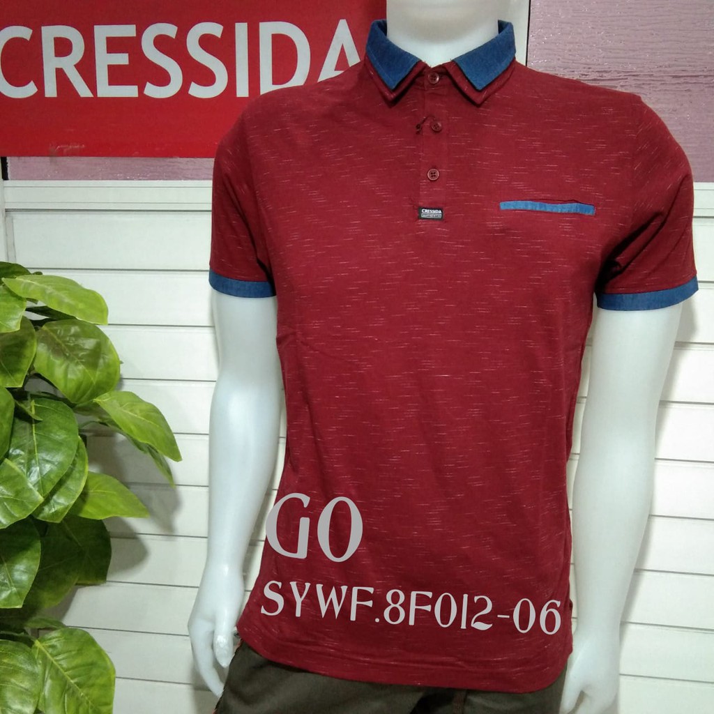 gof CRESSIDA+ SYWF3 POLO SHIRT PRIA 100% Original Branded