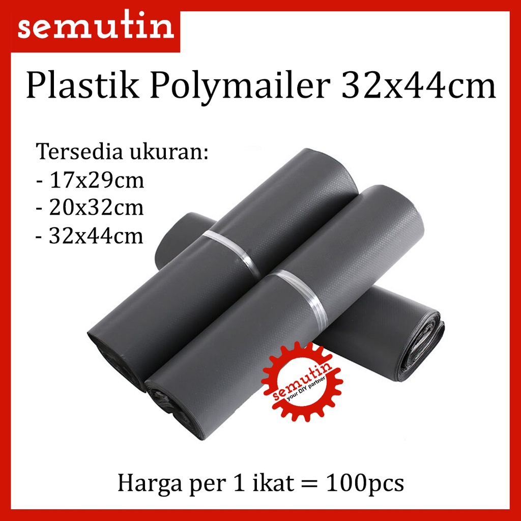 

Plastik Polymailer 32x44cm / Packingan Lem Seal Online Shop