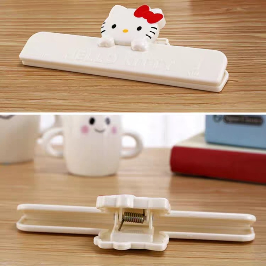 Hello kitty multipurpose clip jepitan snack tempelanlemari es magneti