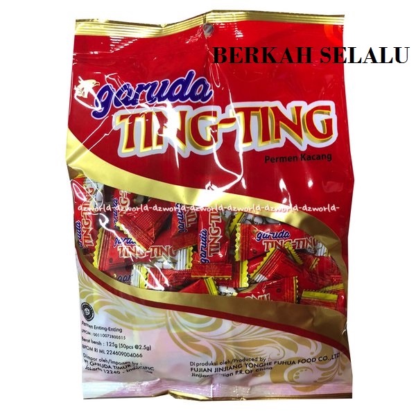 

Garuda Ting-Ting Permen Kacang (isi 50 pcs)