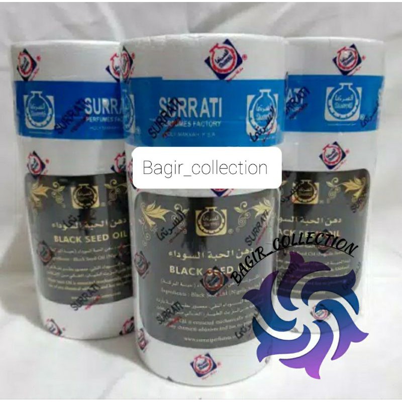 Jinten Hitam Surat Minyak Habbatusauda'