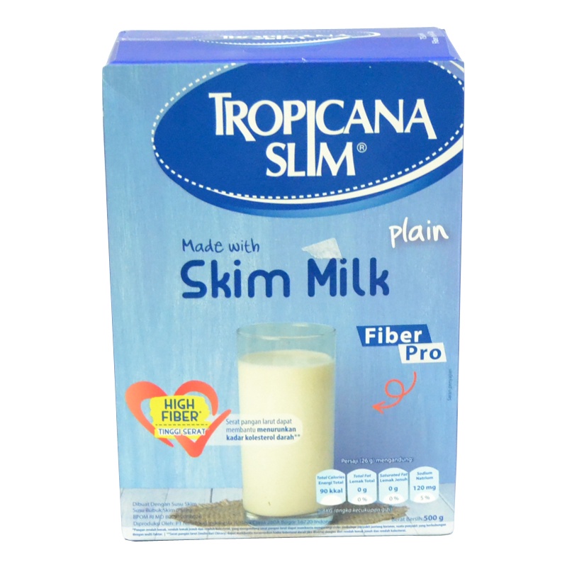 

Tropicana Milk Fiber Plain Ktk 500Gr