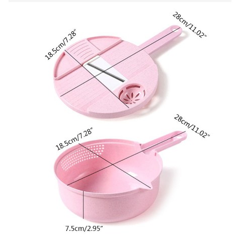 KINDSTORE❤ | Parutan 12IN1 MULTI FUNCTION SLICER CUTTER Alat Potong Multifungsi Pengiris Chopper