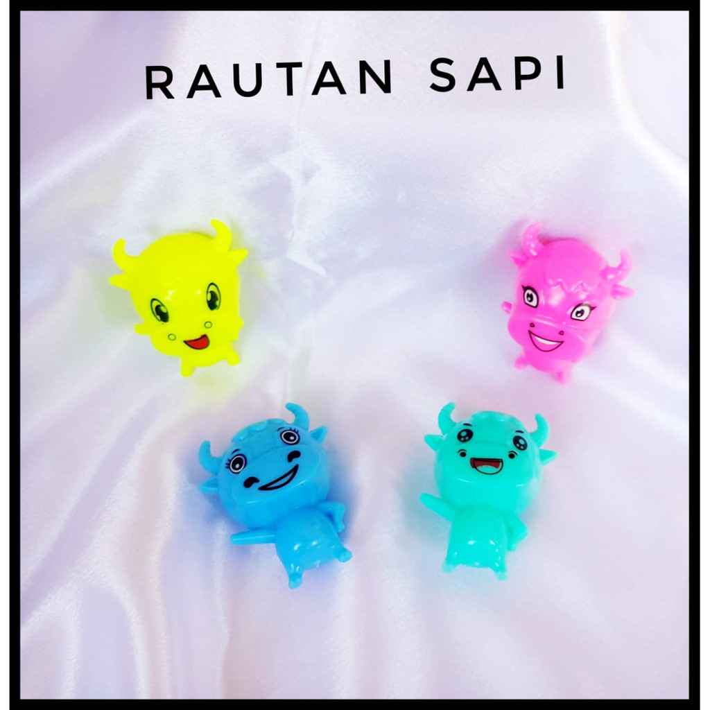 RAUTAN PENSIL BENTUK SAPI / RAUTAN LUCU / RAUTAN SAPI