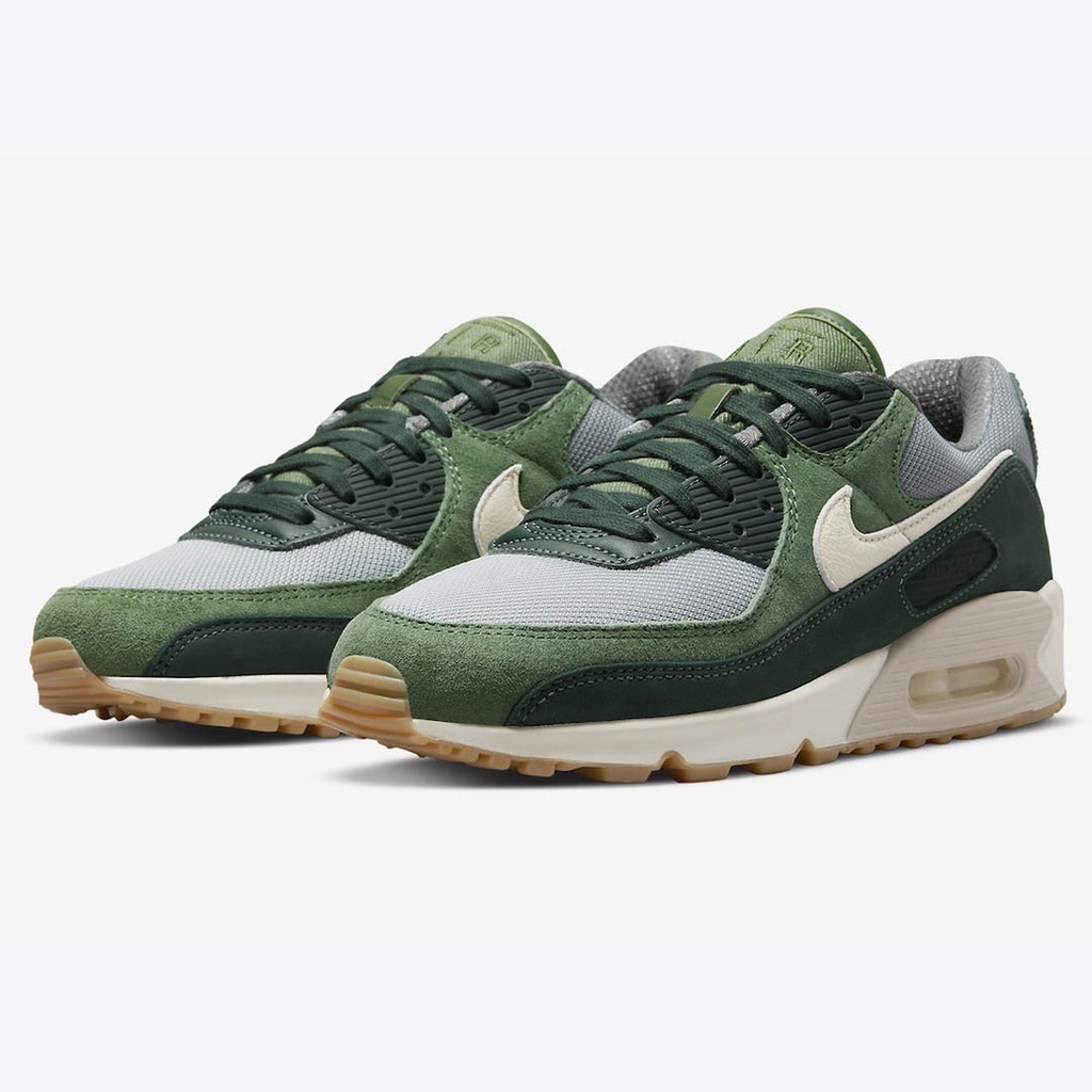 Sepatu Nike Airmax Air Max 90 PRM Pro Green Hijau Premium