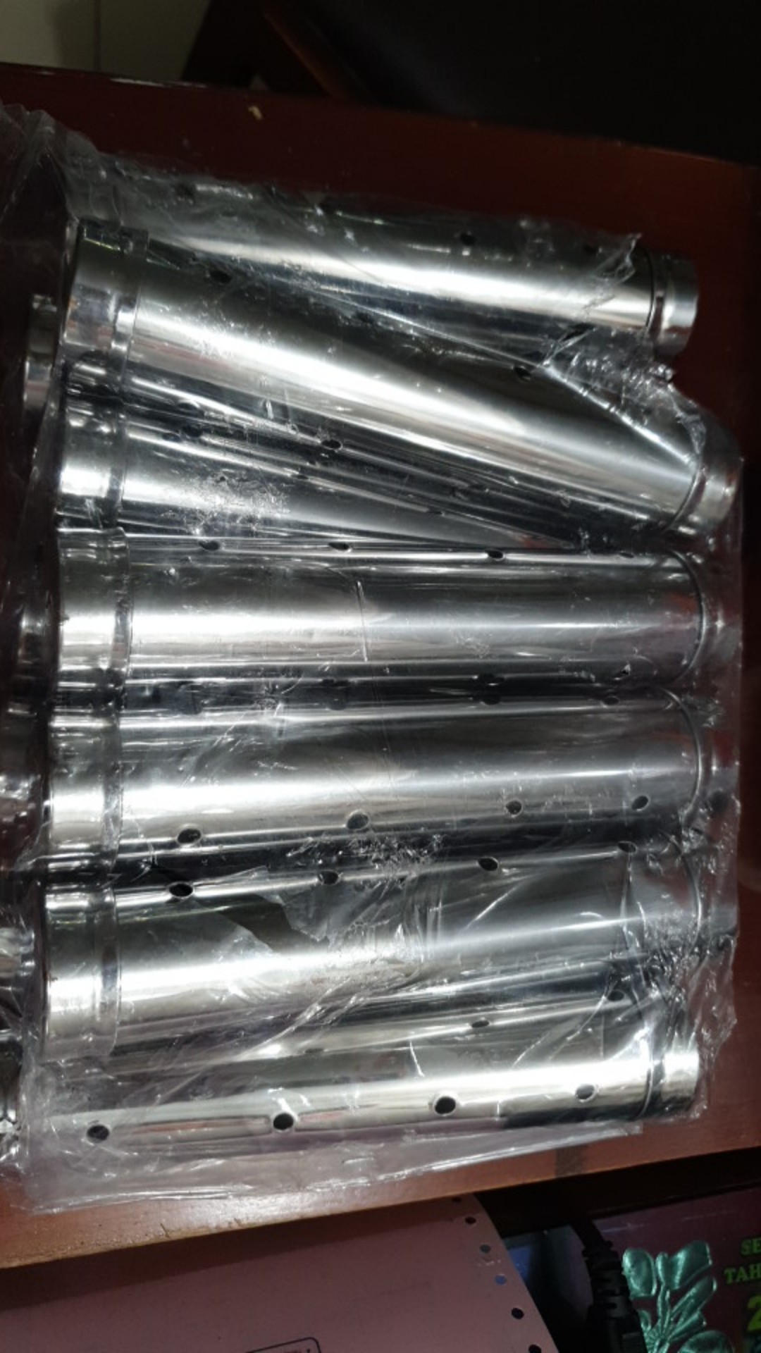 Cetakan Lontong Stainless Steel - 1 Lusin