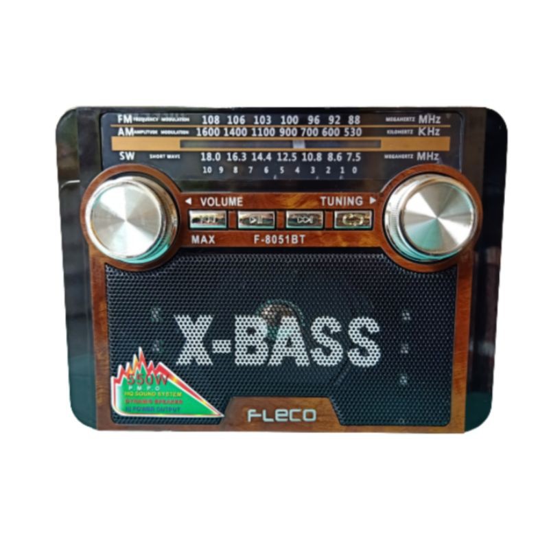 SPEAKER FLECO F-8058BT SPEAKER MUSIC RADIO