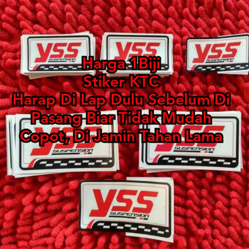 STIKER STICKER SHOCKBREAKER SHOCK THAILOOK THAI YSS THAILAND