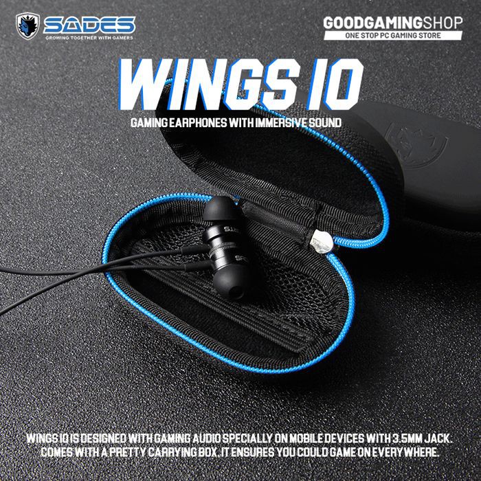 Sades Wings 10 - Gaming Earphone