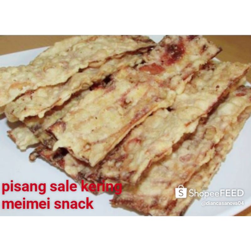 

pisang sale kering