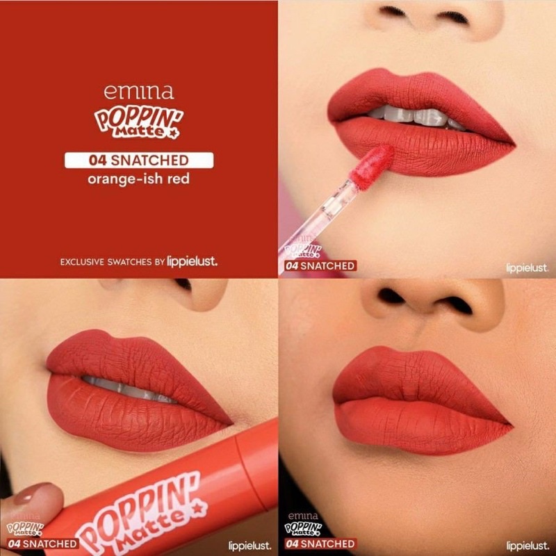 Emina Poppin Matte lipcream emina terbaru