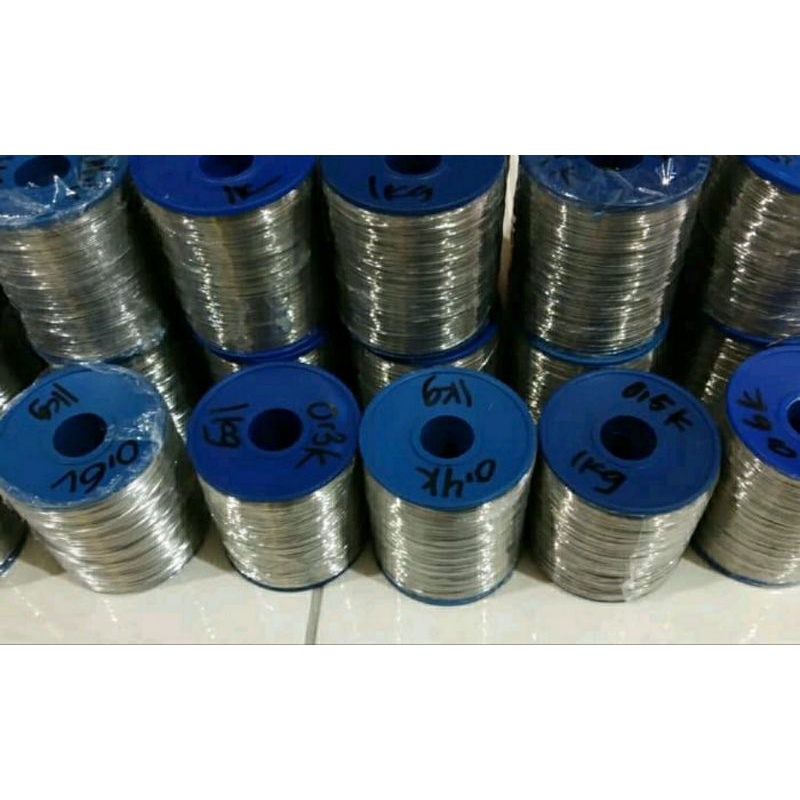 KAWAT STAINLESS HARD 0,3 mm ,DAN 0,4 mm