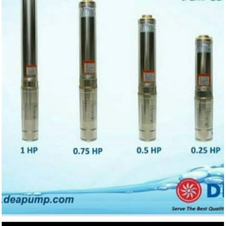DEA SUBMERSIBLE 2" 1/2HP  / pompa satelit/POMPA SUMUR DALAM