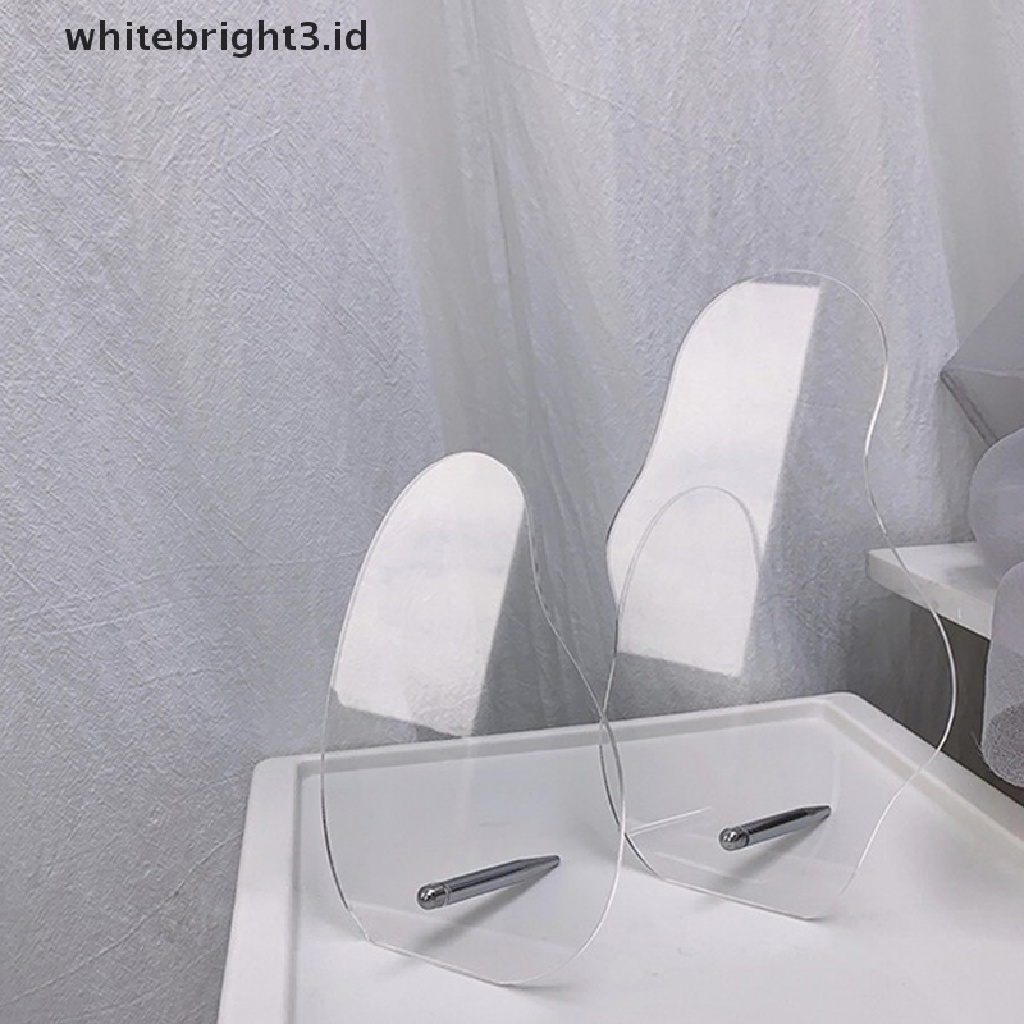 {whitebright3.id} Irregular Acrylic Nail Art False Tips Display Board Shelf Display Stand Manicure ,