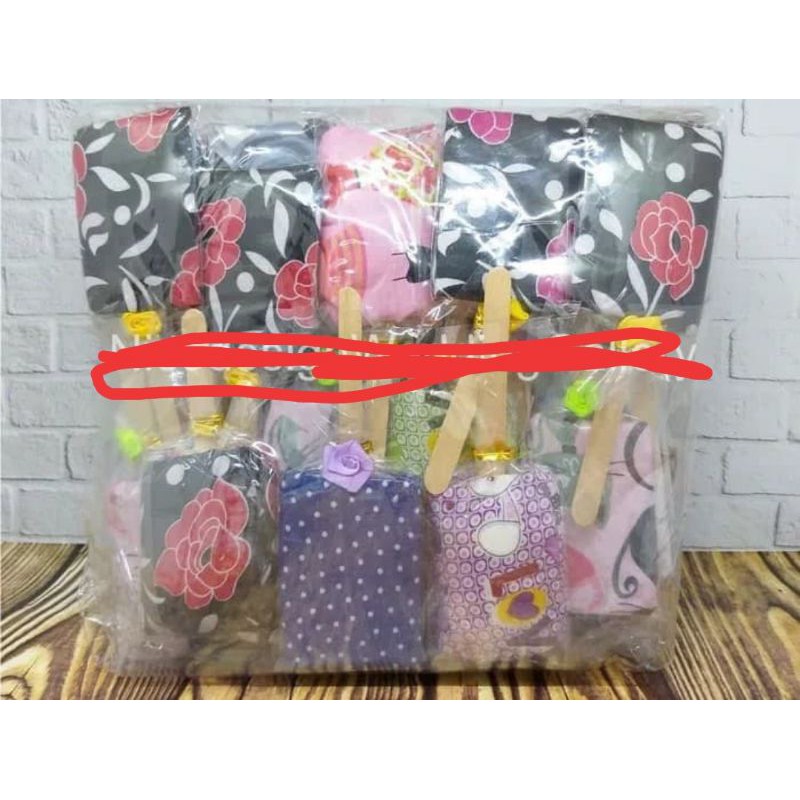 souvenir masker stik es krim motif random termurah