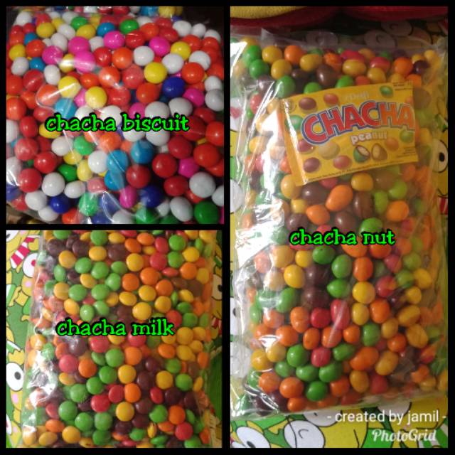 

Aneka cokelat merk chaca / caca 250gr