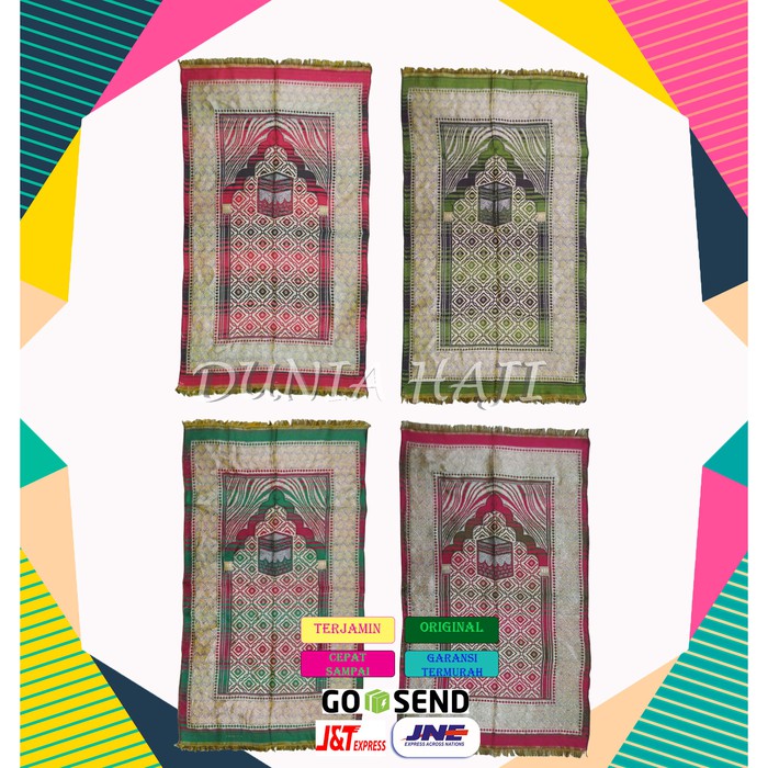 Sajadah Turki Travel Rayon Tipis besar Murah Oleh Oleh Haji Murah