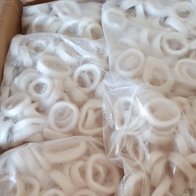 

SQUID Cumi Ring Calamari Kemasan - Seafood Beku