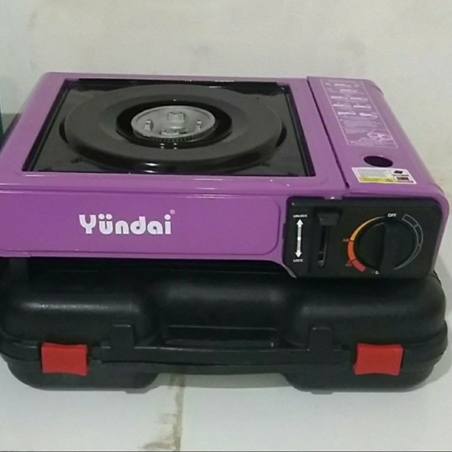 Kompor Gas Portable Yundai Camping BBQ 1 Tungku Traveling 2 in 1/Harga OKE