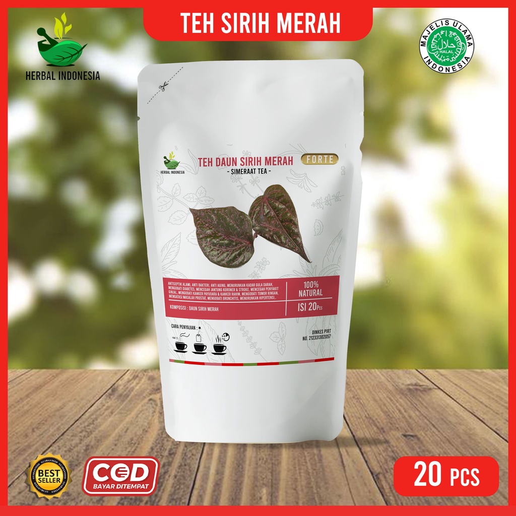 

ANTI BAU MULUT !! Teh Herbal Celup Sirih Merah Atasi Bau Mulut Teh Herbal Atasi Keputihan dan Nyeri Haid 100% Herbal Paling Ampuh