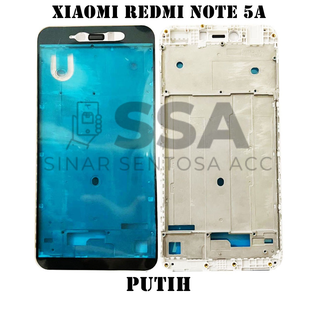 Tulang Tengah Middle Frame LCD Xiaomi Redmi Note 5a Original 100% Tulang Casing Bezel Bezzel Bazel Handphone HP 5A Ori Original Awet Murah Note5A 5 A