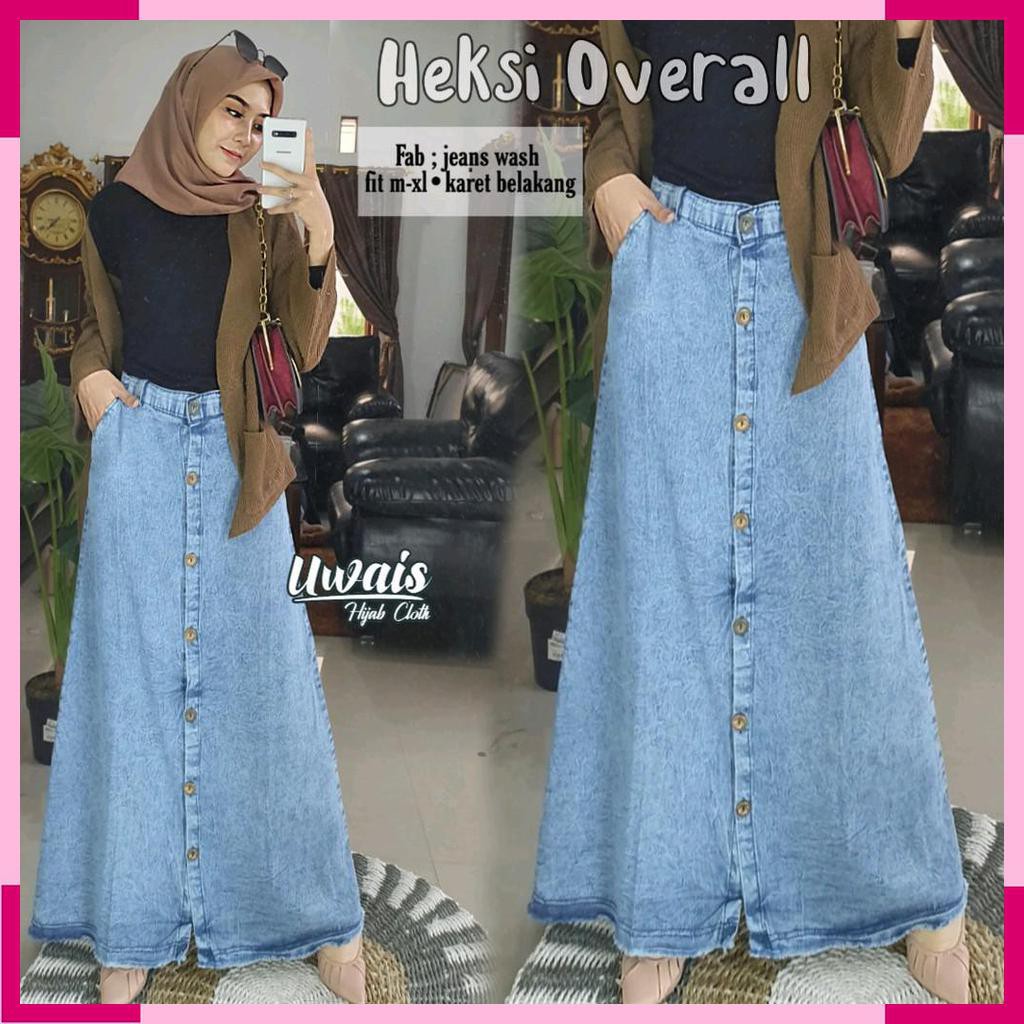 HEKSI OVERALL. FASHION WANITA. BY UWAIS