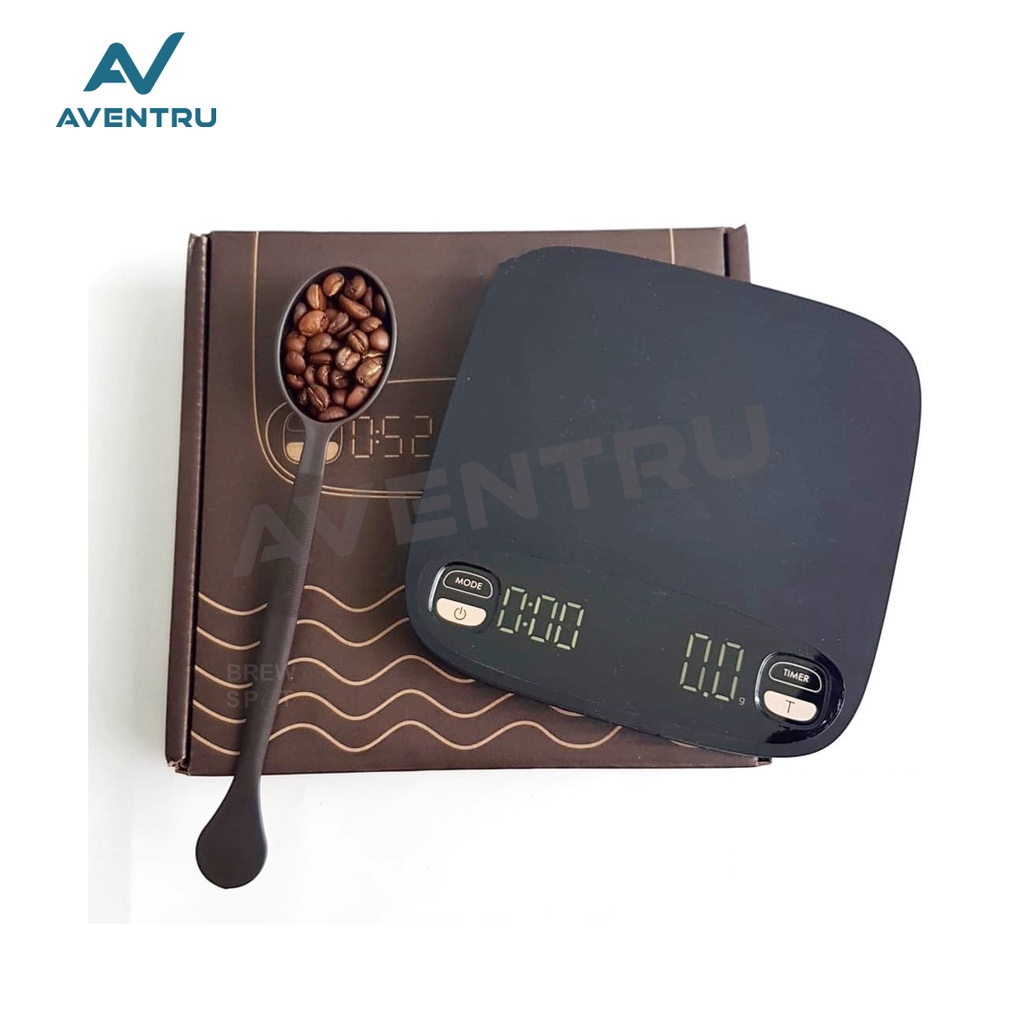Timbangan Kopi Espresso Coffee Scale USB Rechargeable KC-803