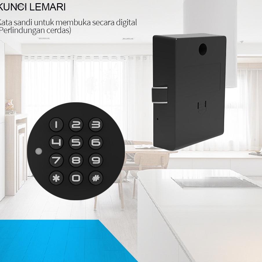 Stok terbatas.. Kadonio kunci kabinet elektronik Kunci password Elektrik Kunci Laci Kabinet Kantor K