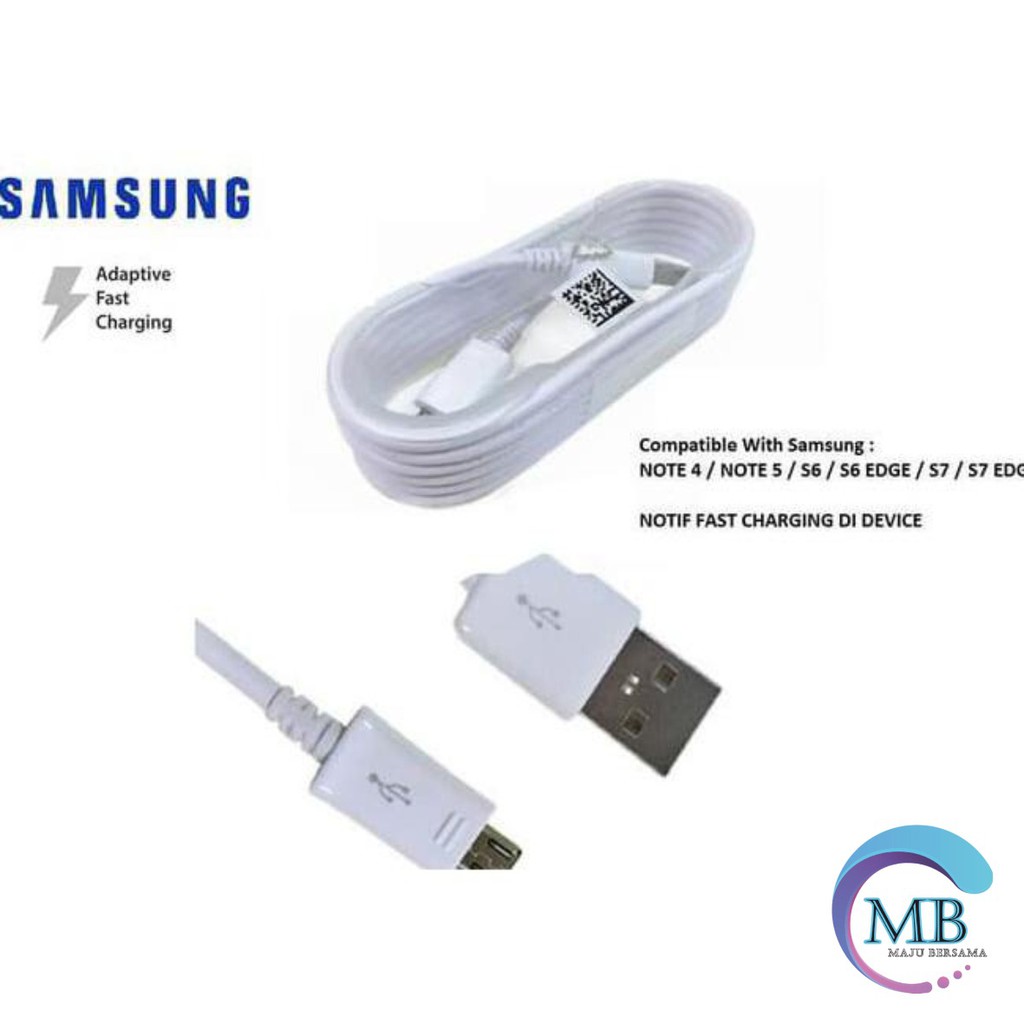 Kabel cable data Samsung NOTE 4 5 S7edge J2prime J7pro grandprime original Fast Micro 1.5meter MB524