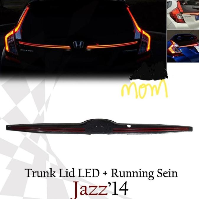 Trunk Lid Belakang Led + Running Sein All New Jazz GK5