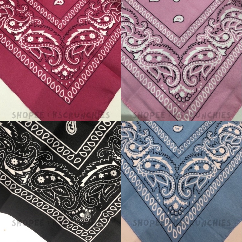 PAISLEY BANDANA/SCARF SLAYER/ HEADBAND RETRO