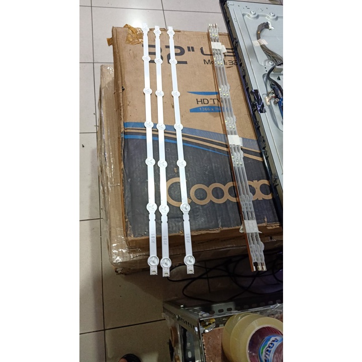 Lampu Backlight 7k 3v - Backlight 3v7k - Backlight 32LN5100 - 32LB530A - 32LN4900 - 32LN541B - 32LN
