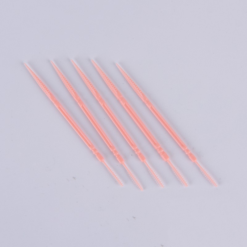 【COD】FLID 100Pcs Tusuk Gigi Dental Plastik 2 Sisi Interdental