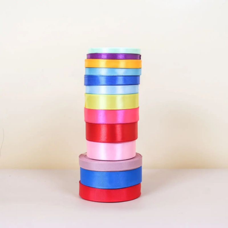 

ready pita sattin warna POLOS