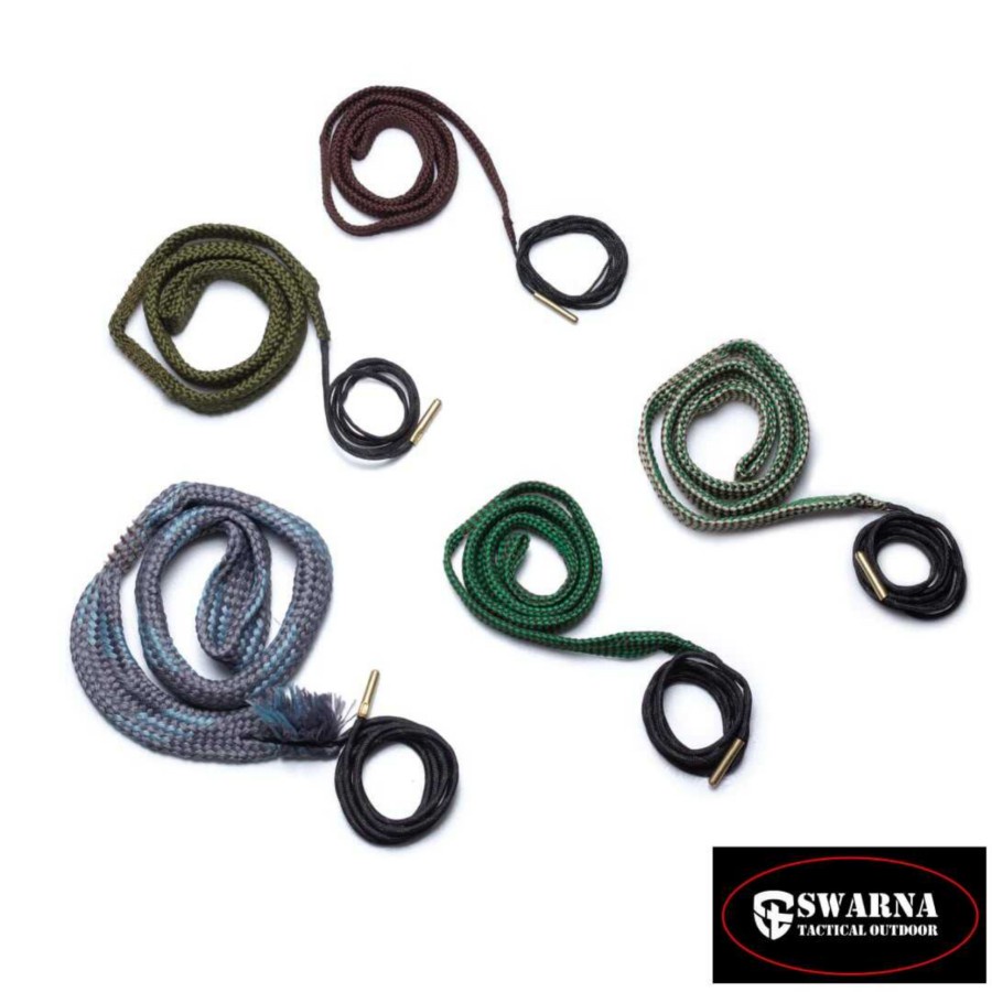 SWARNA TACTICAL BORE SNAKE 50CAL, 308, 9MM, 17CAL, 22CAL