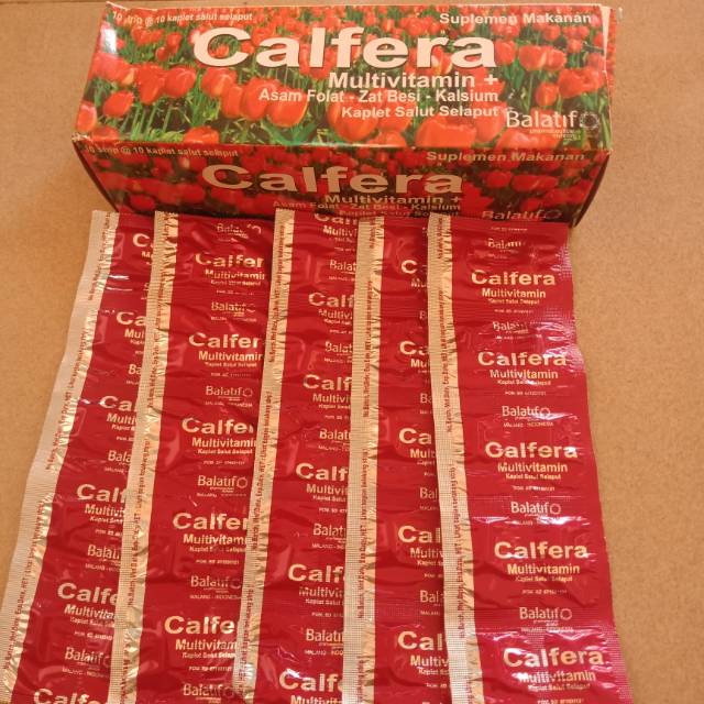Calfera Multivitamin dengan Vitamin C
