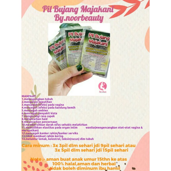 

PIL PERAWAN MAJAKANI ISI100PIL BUY 10 GET 1