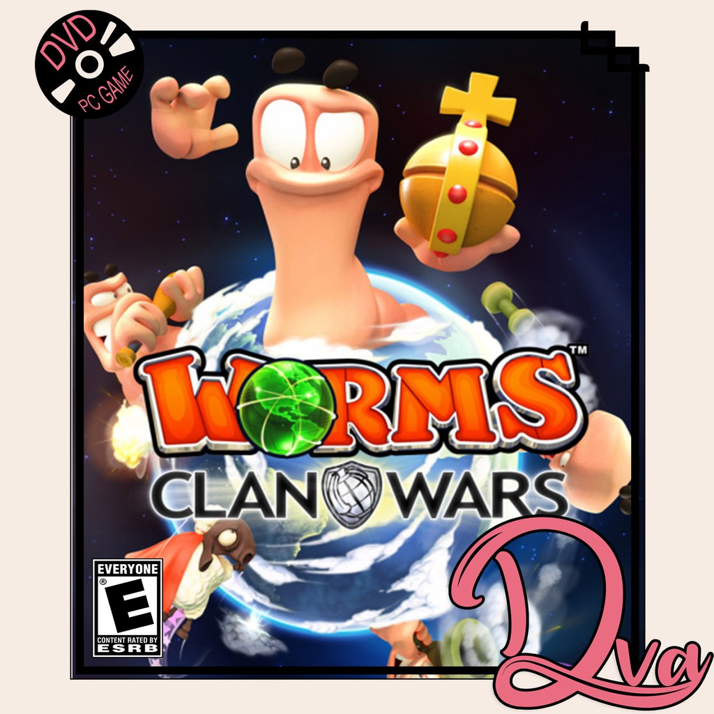 Worms Clan Wars - PC GAME CD DVD GAME PC