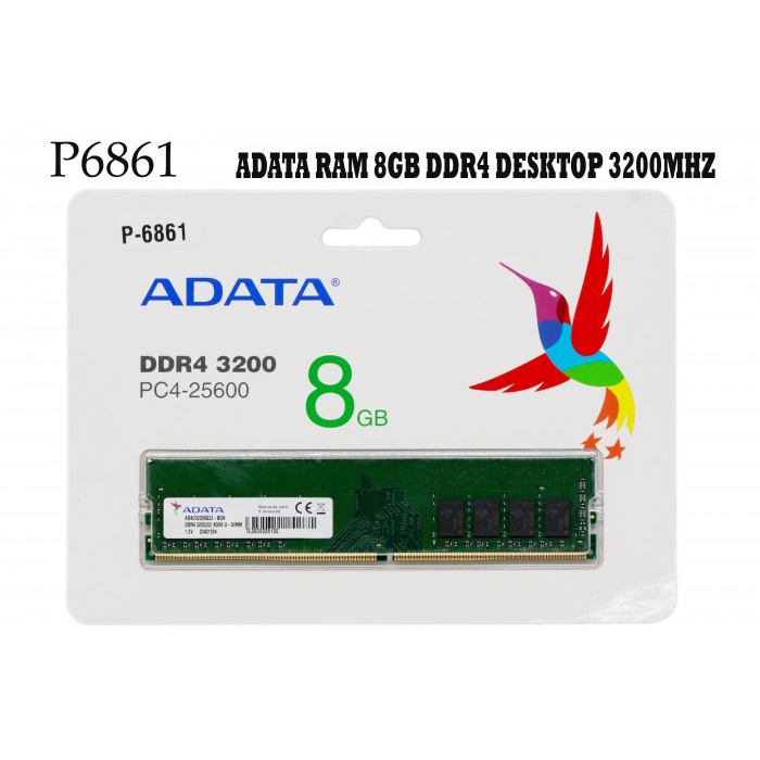 ADATA SODIMM RAM DDR 4 3200 8 GB / 16 GB / 32 GB SODIMM garansi resmi