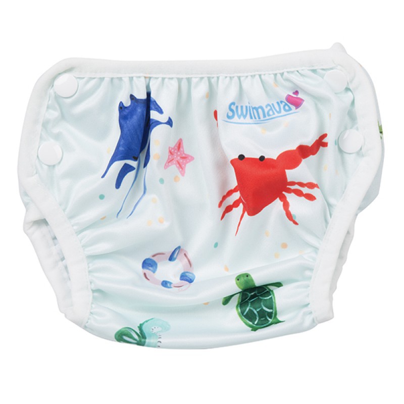 Swimava Baby Starter Ring &amp; Diaper - Sea Life