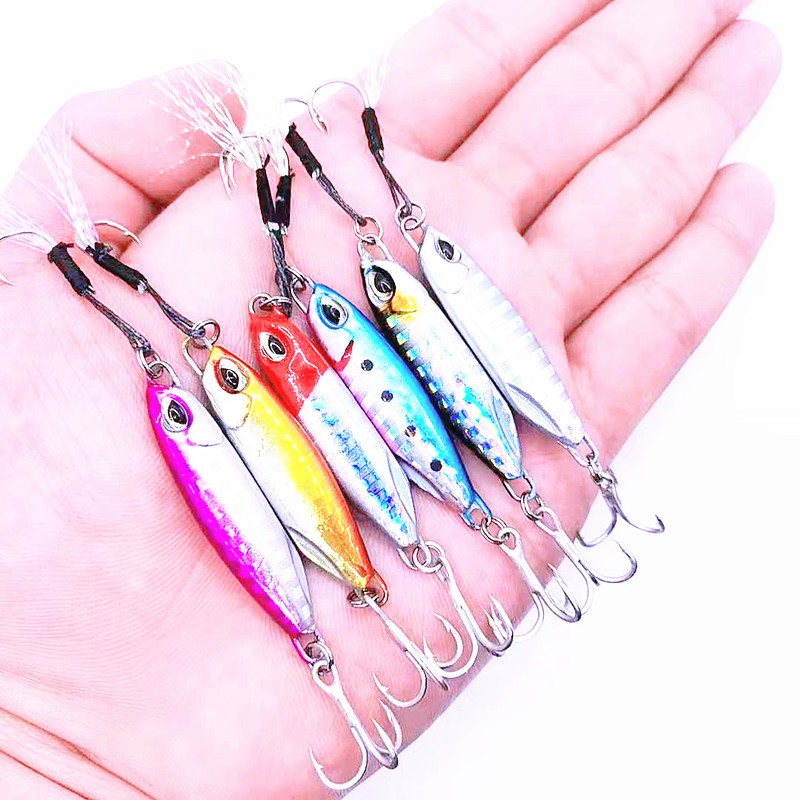 1pc Umpan Pancing Ikan Bahan Metal Berat 16G / 32G Gaya Jepang