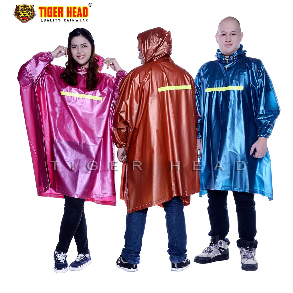 Jas Hujan Poncho Big Top Millenium Tangan LT Tiger Head - 68209