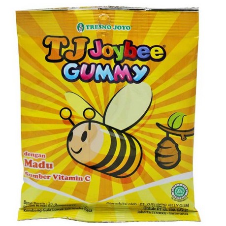 

Permen Gummy Madu TJ Joybee - 1 sachet 21gr