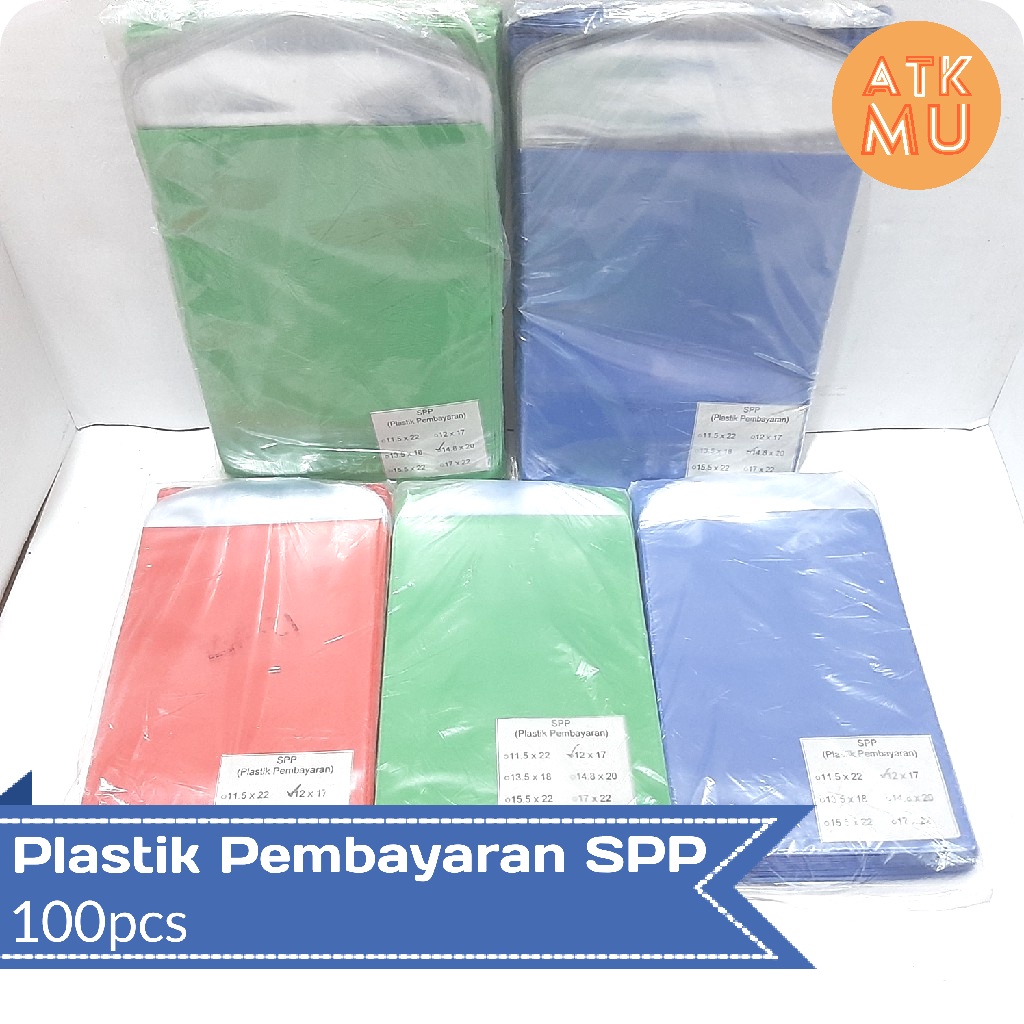 

Plastik Pembayaran Kartu SPP / Iuran 100pcs